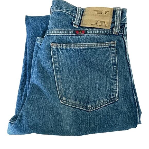 Wrangler Ruger Jeans 38x36 USA Made Straight Leg Denim Vintage Western - Picture 1 of 6